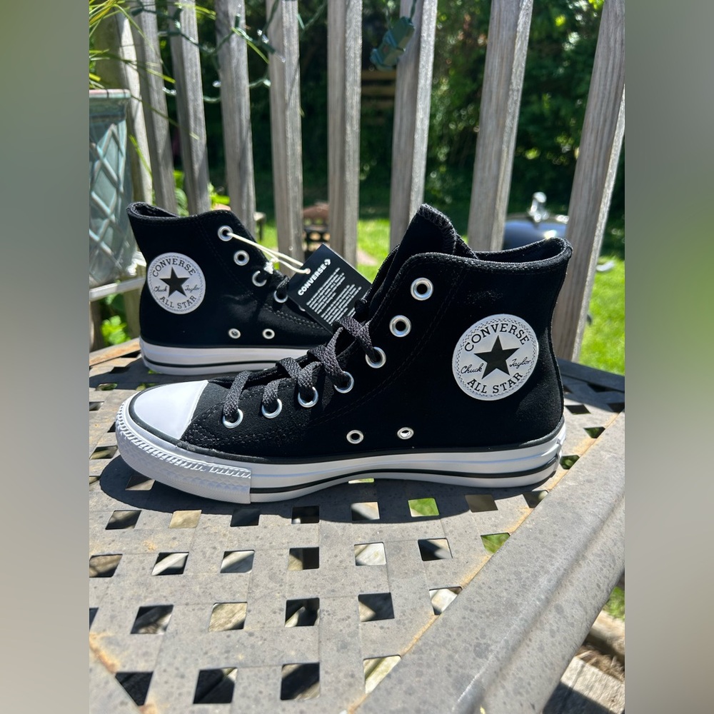 Converse Black and White Chuck Taylor Sneakers